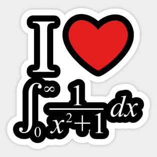 I love Pi Sticker